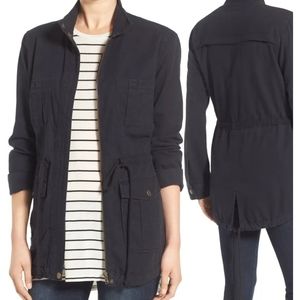 BP. Cargo Anorak Jacket - Navy Blue, Small